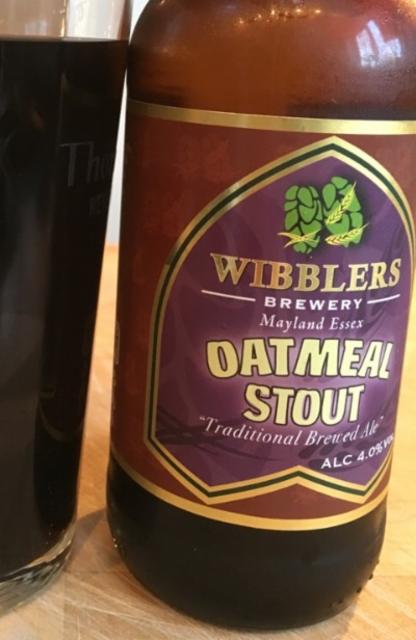 Oatmeal Stout 4.0%, Wibblers Brewery, England