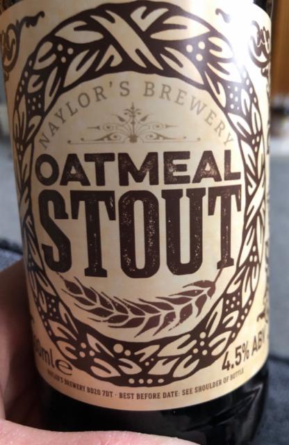 Oatmeal Stout 4.5%, Naylor's Brewery, England