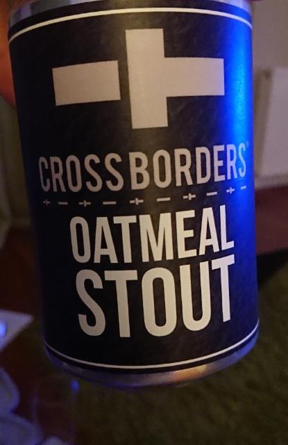 oatmeal stout 5.0%, Cross Borders Brewing Company, Scotland