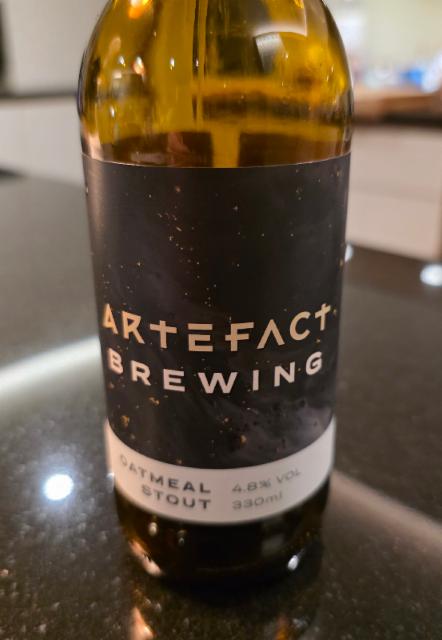 Oatmeal Stout, Artefact Brewing