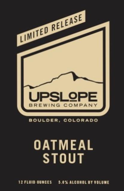 Oatmeal Stout 5.0%, Upslope Brewing Company, United States