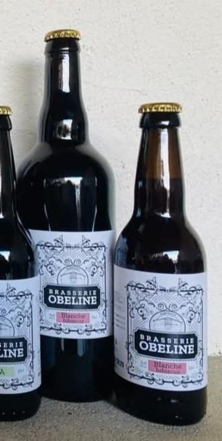 Obeline Blanche Hibiscus 5.0%, Brasserie Obeline, France