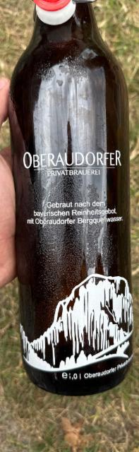 Oberaudorfer Weisse 5.2%, Oberaudorfer Privatbrauerei, Germany
