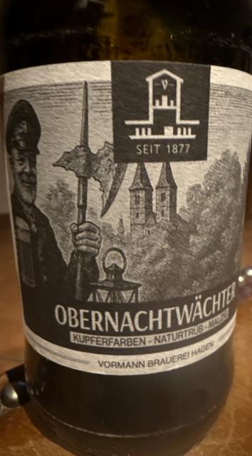 Obernachtwächter, Vormann Privat-Brauerei