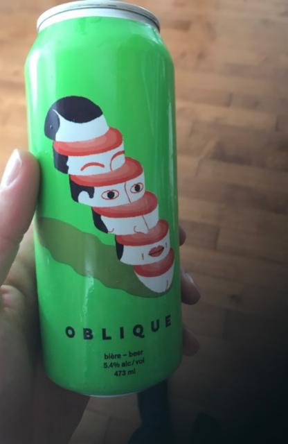 Oblique 5.4%, Benelux Brasserie Artisanale, Canada