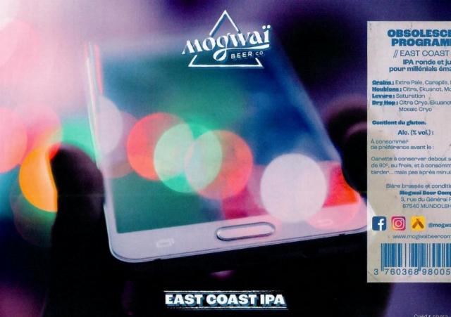 Obscolescence Programmée 6.9%, Mogwaï Beer Company, France