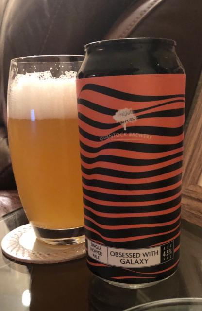 Obsessed With Galaxy 4.5%, Quantock Brewery, England