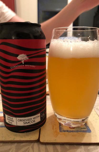 Obsessed With Simcoe 4.5%, Quantock Brewery, England