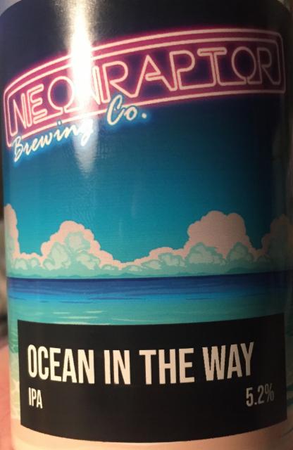 Ocean In The Way 5.2%, Neon Raptor Brewing Co., England