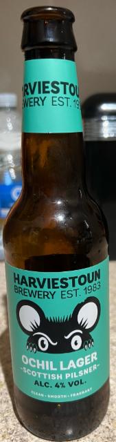 Ochil Lager, Harviestoun Brewery