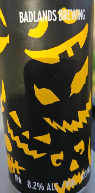 October DIPA (2023) 8.2%, Badlands Brewing Company, Canada