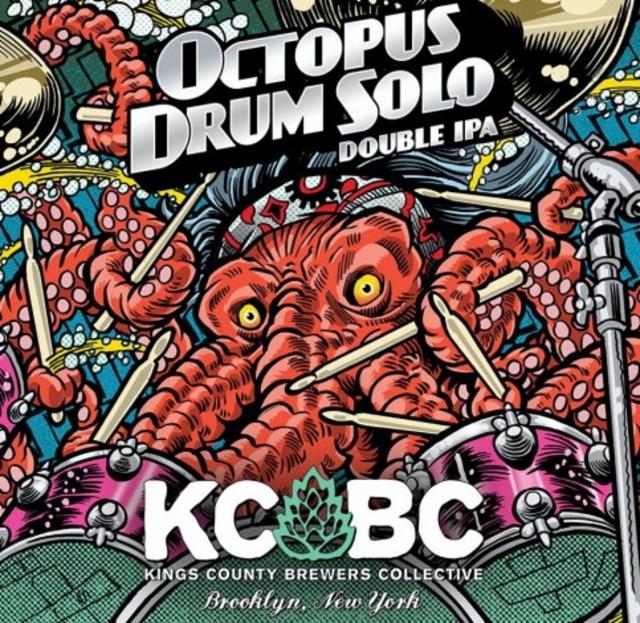 Octopus Drum Solo 8.0%, Kings County Brewers Collective KCBC, United States