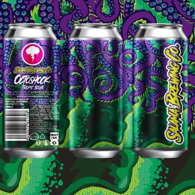 Octoshock 4.5%, Salama Brewing Company, Finland