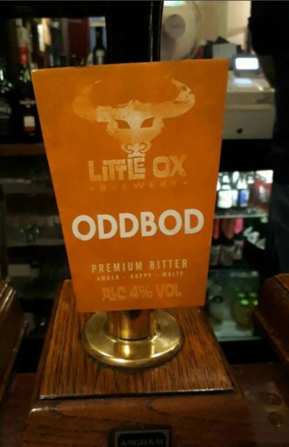 Oddbod 4.0%, Little Ox Brewery, England