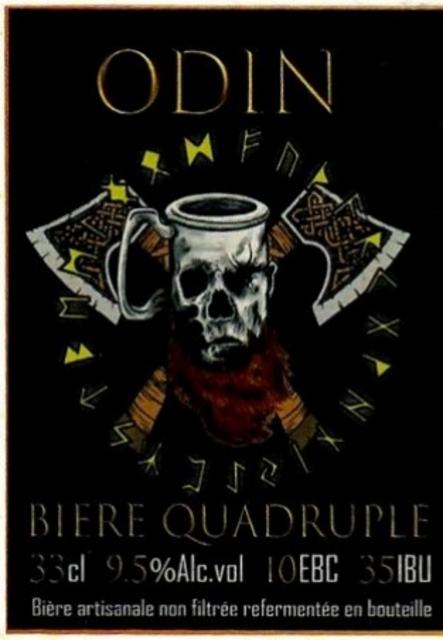 Odin 9.5%, Microbrasserie Barbe Rouge [Closed], France