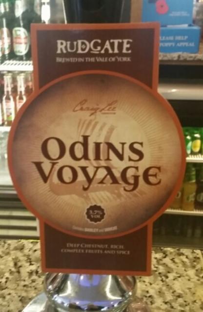 Odins Voyage 3.7%, Rudgate Brewery, England