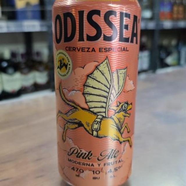 odissea pink ale 4.5%, Cervecería Kross, Chile