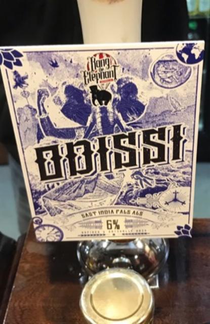 Odissi 6.0%, Bang The Elephant Brewing co, England