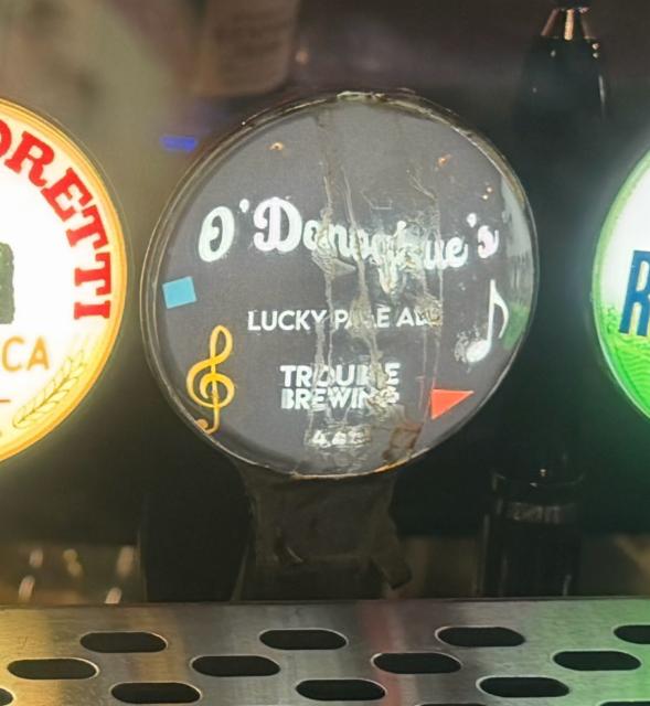 O'donnogue's lucky pale ale, Trouble Brewing