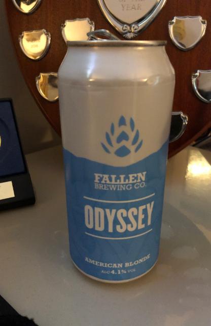 Odyssey 4.1%, Fallen Brewing, Scotland