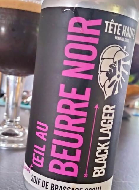 Œil Au Beurre Noir 4.6%, Brasserie Tête Haute, France