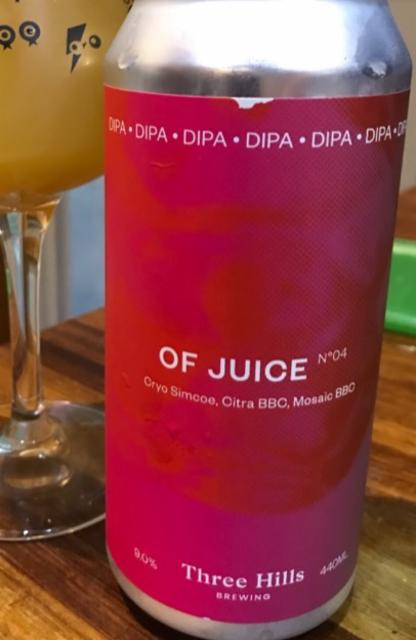 Of Juice N°04 9.0%, Three Hills Brewing, England