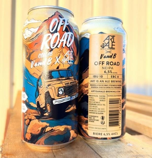 Off Road 6.5%, Art Is An Ale Brewing, France