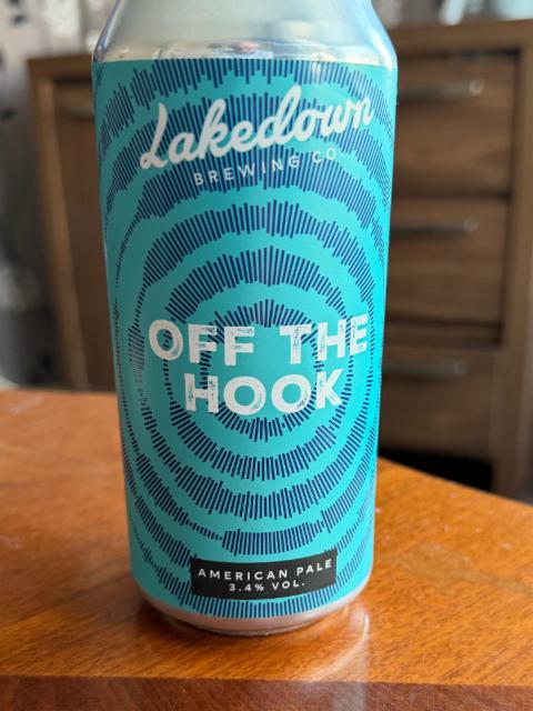 Off The Hook 3.4%, Lakedown Brewing Co., England