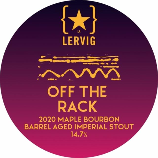 Off the Rack 2020 Maple Bourbon By Rackhouse, Lervig Aktiebryggeri