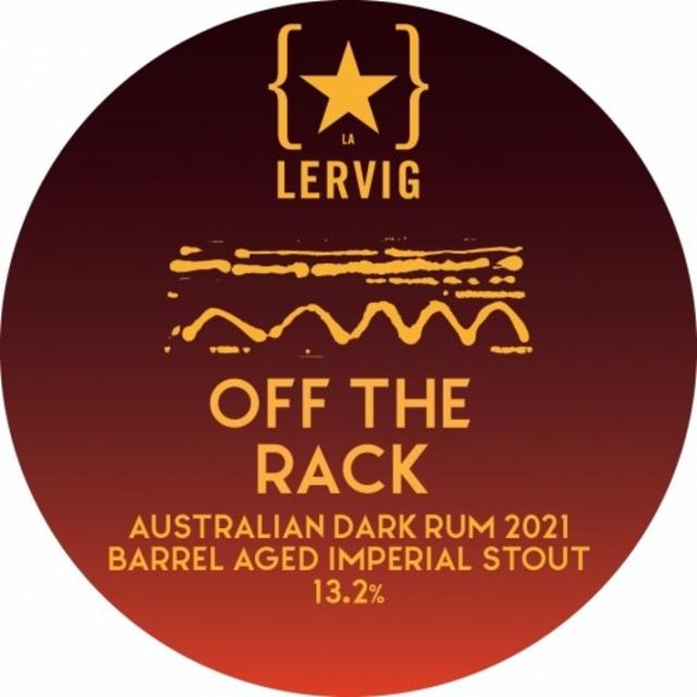 Off The Rack Australian Dark Rum 2021 By Rackhouse 13.2%, Lervig Aktiebryggeri, Norway