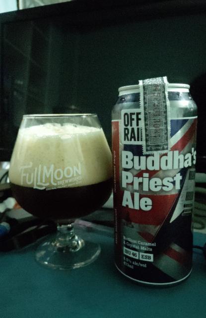 OFF THE RAIL Buddha's Priest Ale 5.5%, Off the Rail Brewing, Canada