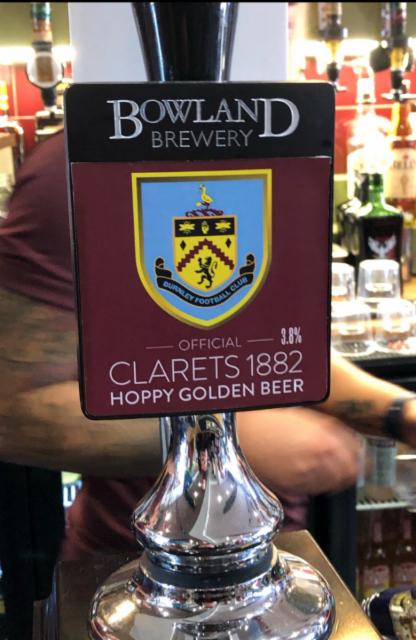 Official Clarets 1882 3.8%, Bowland Brewery, England