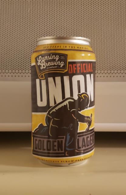 Official Union Golden Ale 4.0%, Lansing Brewing Company, United States