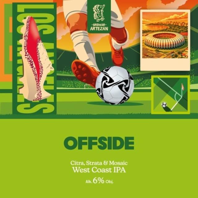 Offside 6.0%, Browar Artezan, Poland