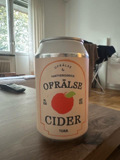 Ofrälse cider, Ofrälse Brygghus