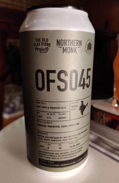 OFS045 5.2%, Northern Monk Brew Co., England