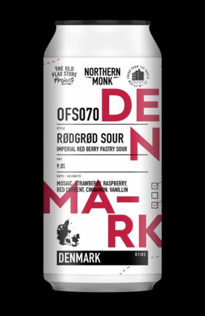 OFS070 // Rødgrød Sour 9.0%, Northern Monk Brew Co., England