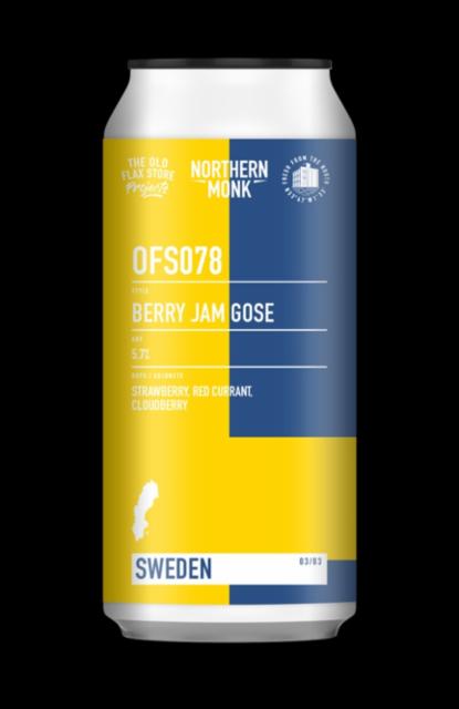 OFS078 // Berry Jam Gose 5.7%, Northern Monk Brew Co., England