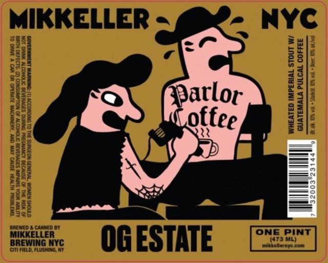 OG Estate 10.0%, Mikkeller Brewing NYC, United States