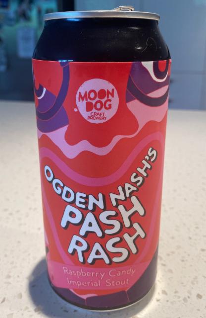 Ogden Nash's Pash Rash 8.2%, Moon Dog Craft Brewery, Australia