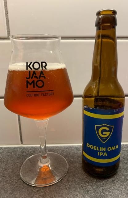 Ogelin Oma IPA 5.5%, Helsinki Bryggeri Brewhouse (Royal Unibrew), Finland