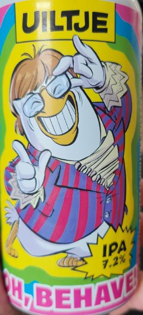 Oh, Behave! 7.2%, Uiltje Brewing Co, Netherlands