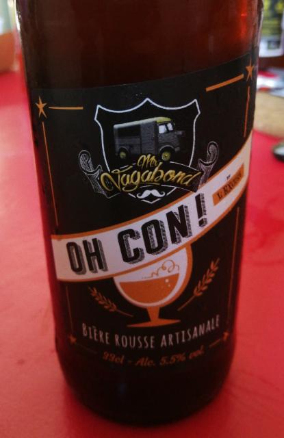 Oh Con ! Rousse 5.5%, Brasserie L'Excuse, France