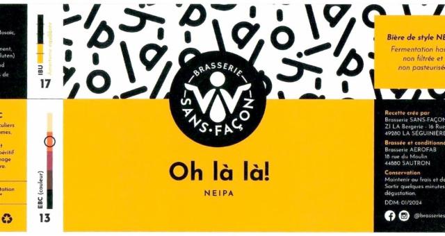 Oh Là Là ! 6.0%, Brasserie Sans Façon, France