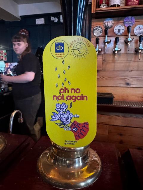 Oh no not again 4.2%, Downlands Brewery, England