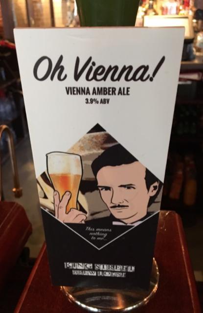 Oh Vienna! 3.9%, King St Brew House, England