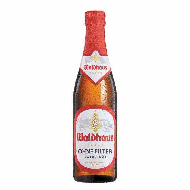 Ohne Filter Naturtrüb, Waldhaus Privatbrauerei