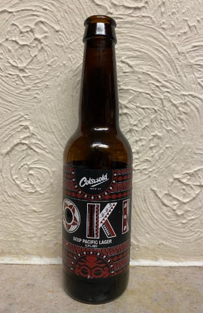 OKI Deep Pacific Lager 5.3%, Cotswold Brew Co., England