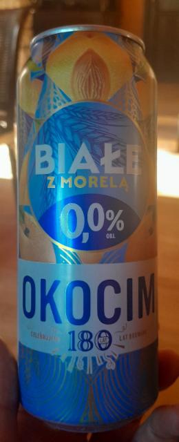 Okocim białe z morelą 0.0%, Browar Okocim (Carlsberg Polska), Poland