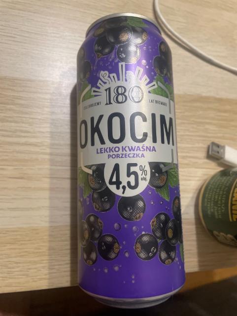 Okocim lekko kwaśna porzeczka, Browar Okocim (Carlsberg Polska)